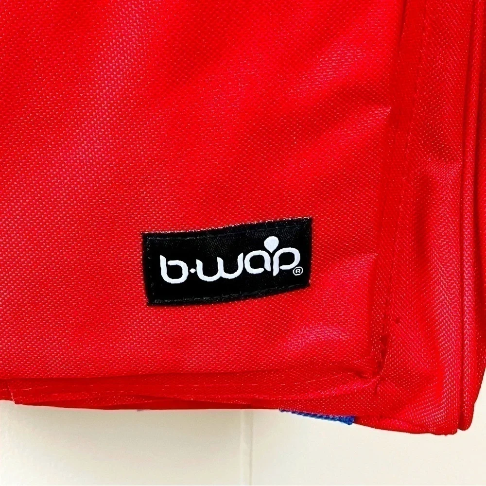 B-wap Boys Girls 16” Superhero Red Classic Backpack Pockets Adjust. Straps NEW